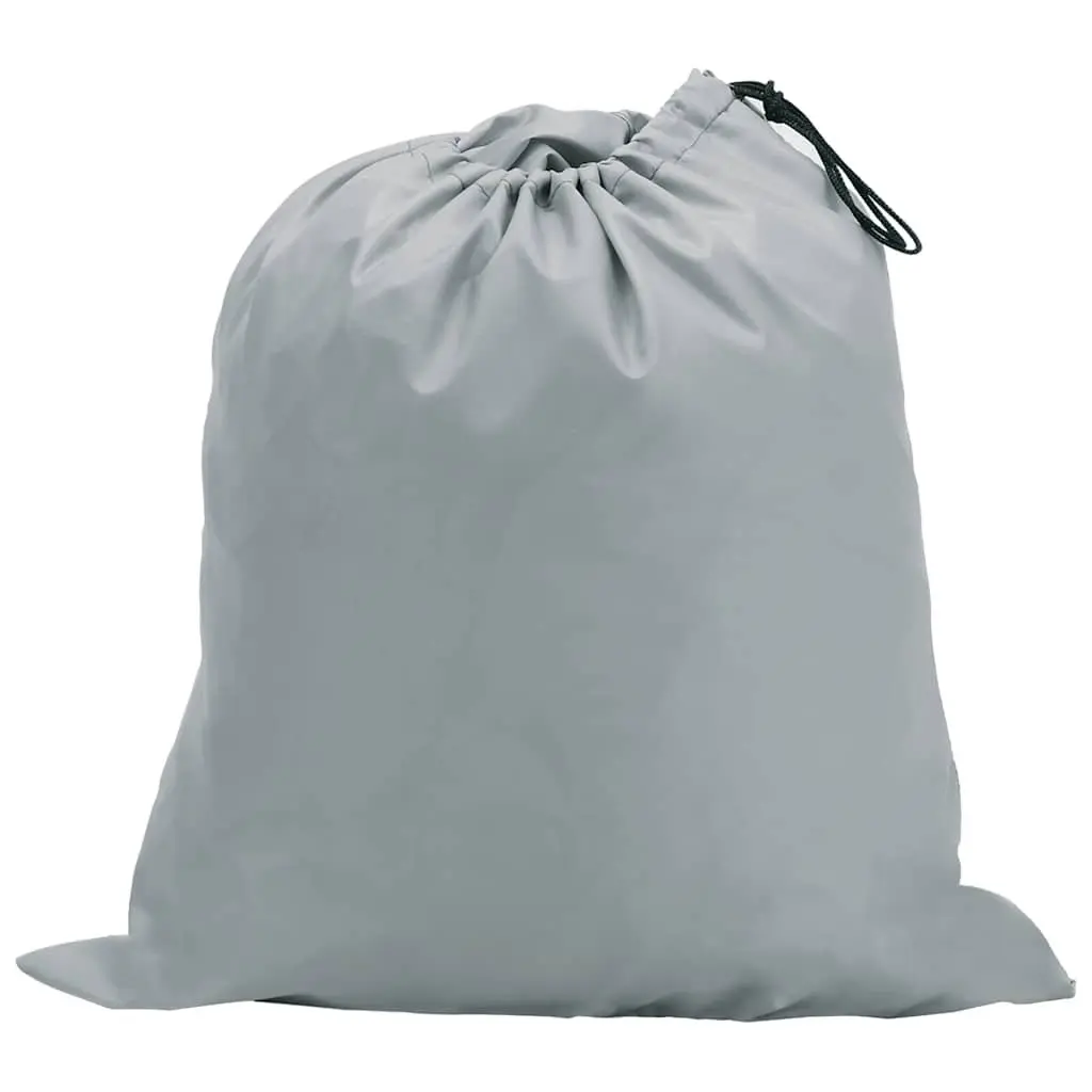 Boat Cover Polyester 427-488cm Grey Heavy Duty
