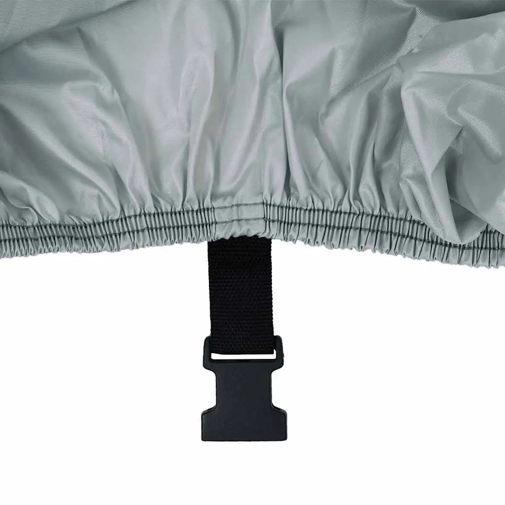 Boat Cover Polyester 427-488cm Grey Heavy Duty
