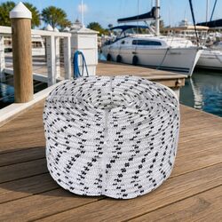 10mm x 50m Braided Polyester Rope for Marine Use