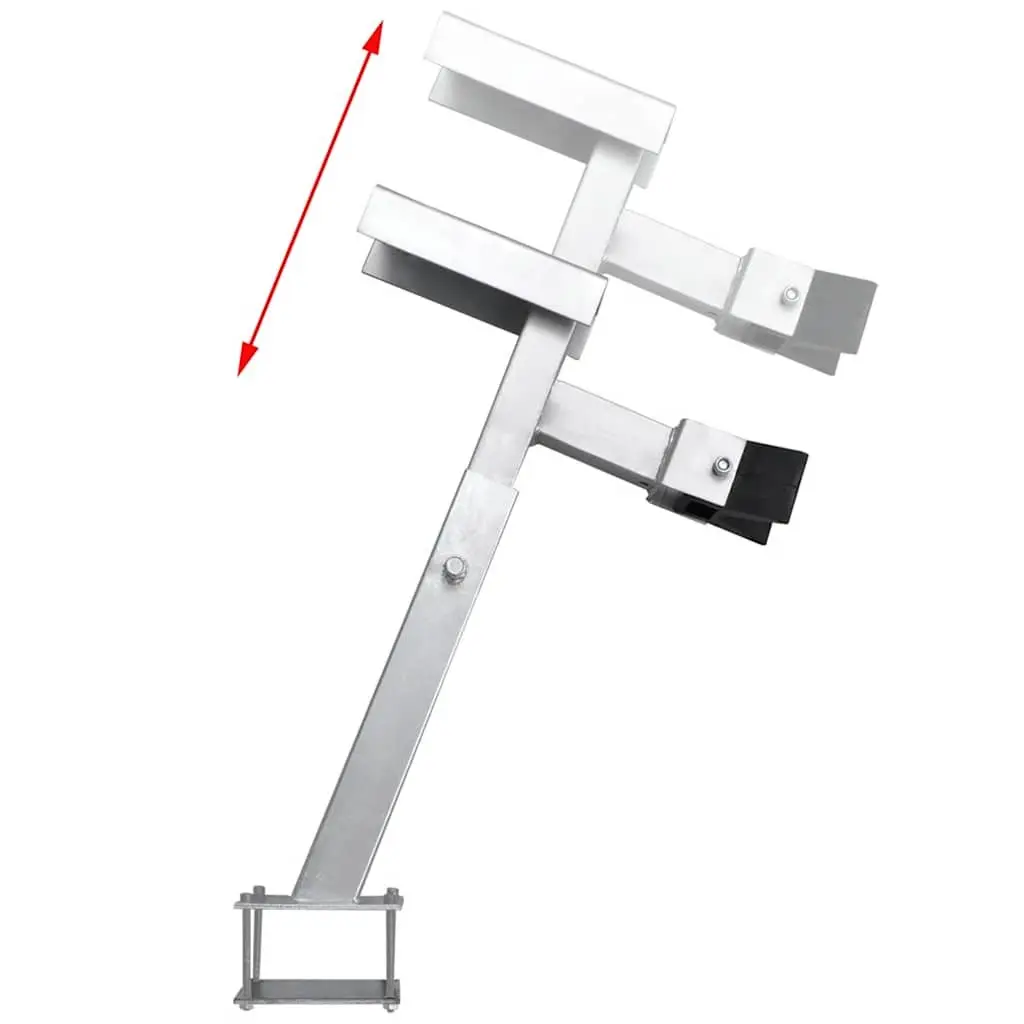 Blue Adjustable Height Boat Trailer Winch Stand Bow Support