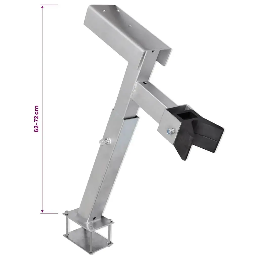 Blue Adjustable Height Boat Trailer Winch Stand Bow Support