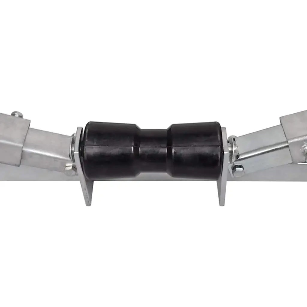 Boat Trailer Support Bracket with Keel Rollers
