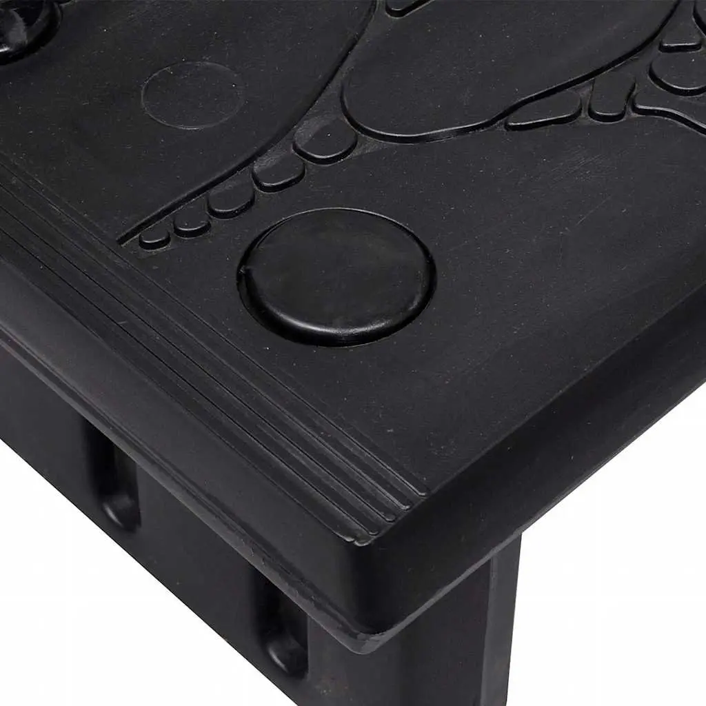 Spa Steps Plastic Black Lightweight Non-Skid Hot Tub Access Reversible Treads