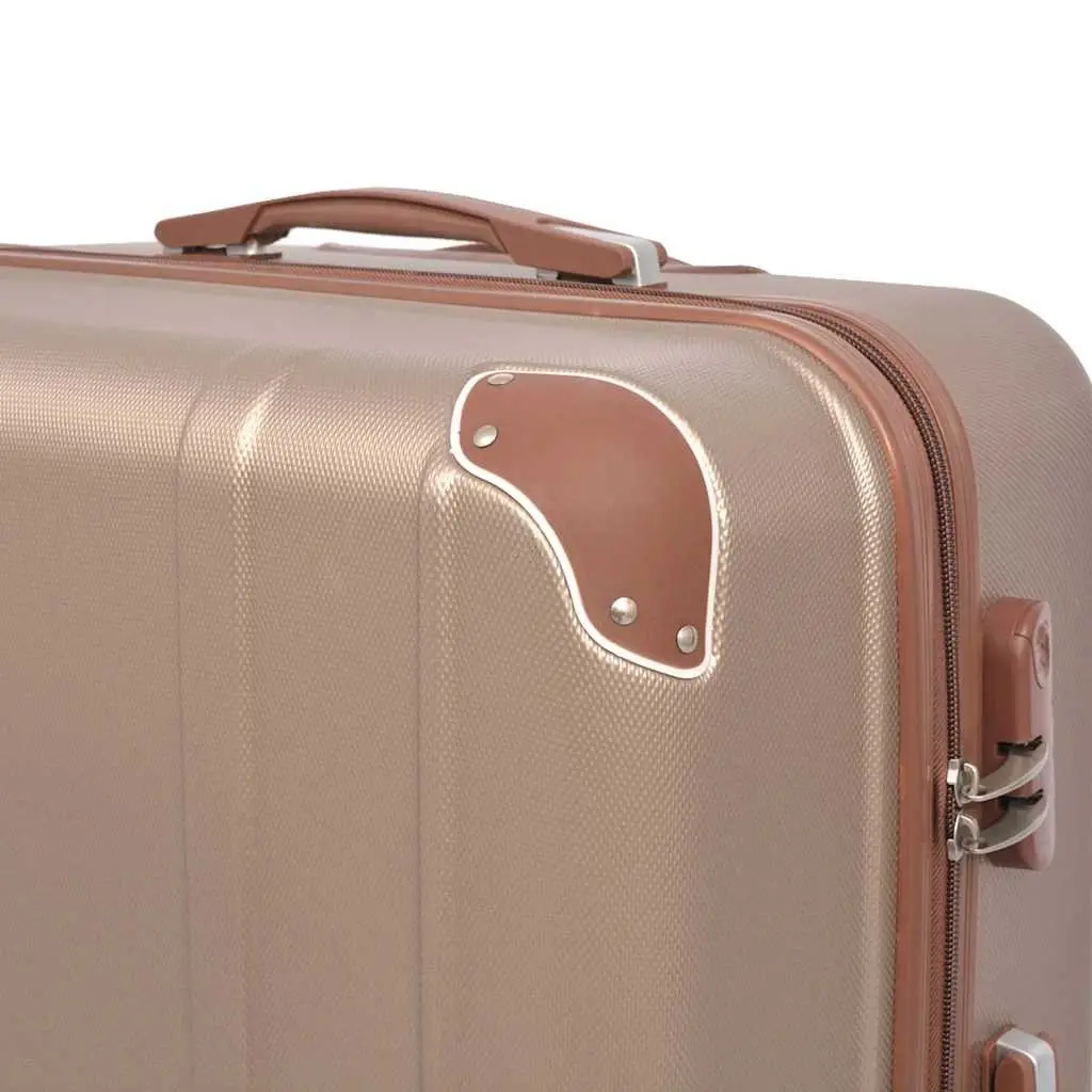 Pink Four-Piece Hardcase Trolley Luggage Set
