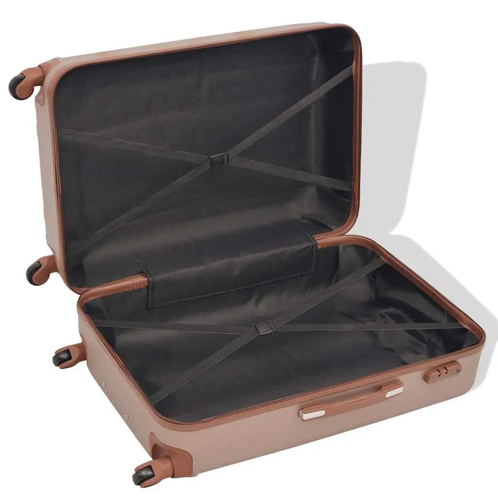 Pink Four-Piece Hardcase Trolley Luggage Set