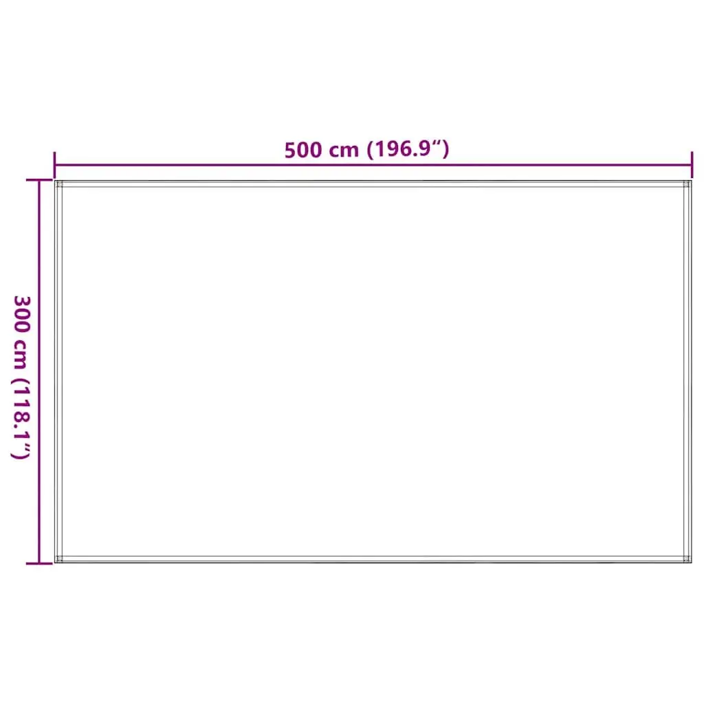 Tent Carpet 300x500cm for Camping with Eyelets