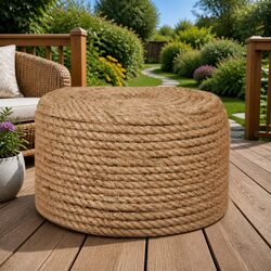 Durable 14mm Natural Jute Rope 100m for Garden Use