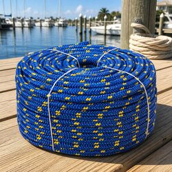 Durable Blue Marine Rope 8mm 100m for Sailing and Boating