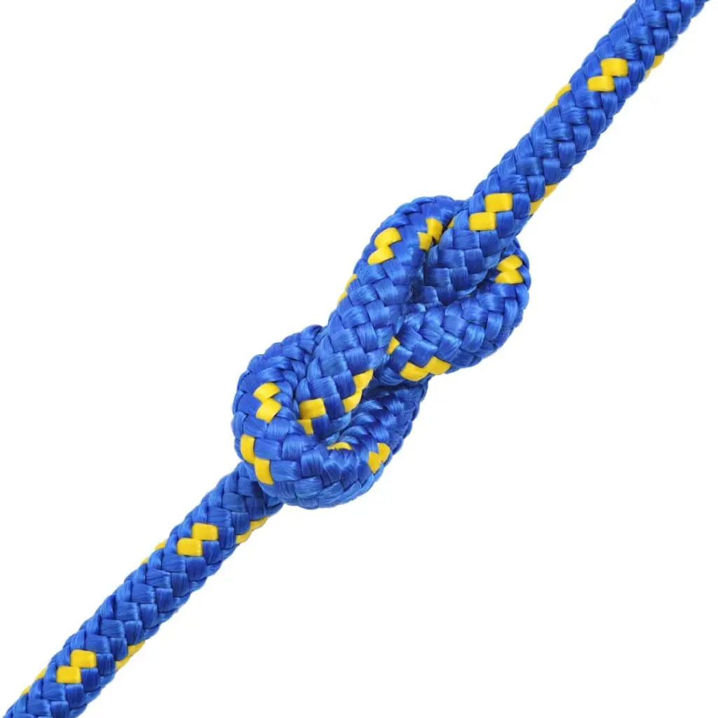 Marine Rope Polypropylene 8mm 100m Blue