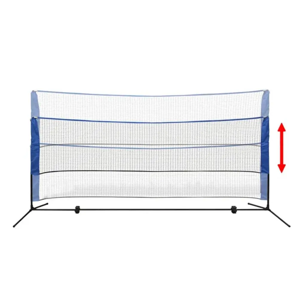 Badminton Net Set with Shuttlecocks for Outdoor Fun
