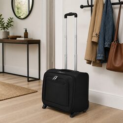 High-Quality Pilot Trolley Carry-On Suitcase with 2 Wheels