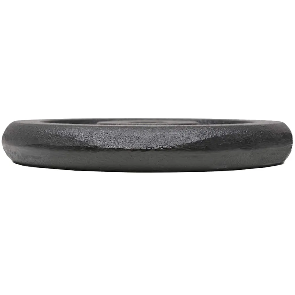 Cast Iron Weight Plates 5kg Black 4 Piece