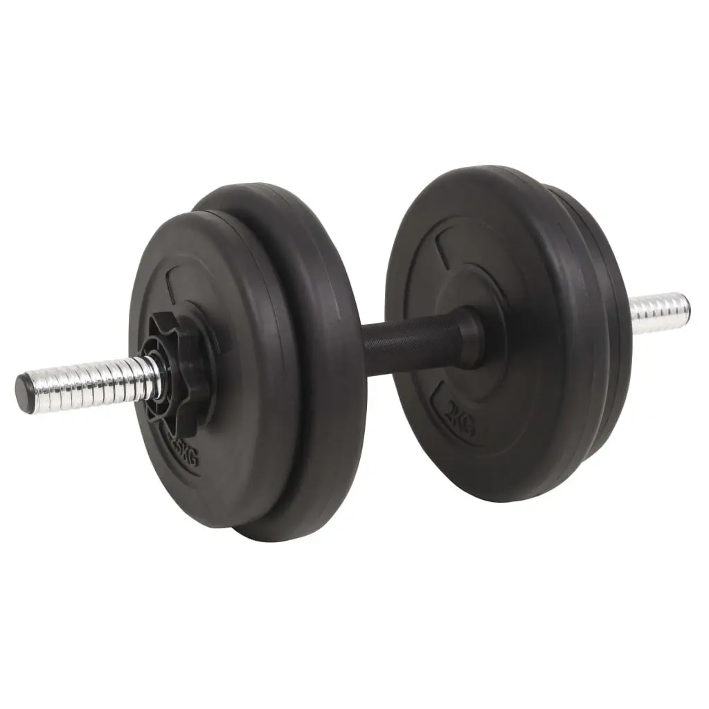 Barbell and Dumbbell Set Cement 30kg Black