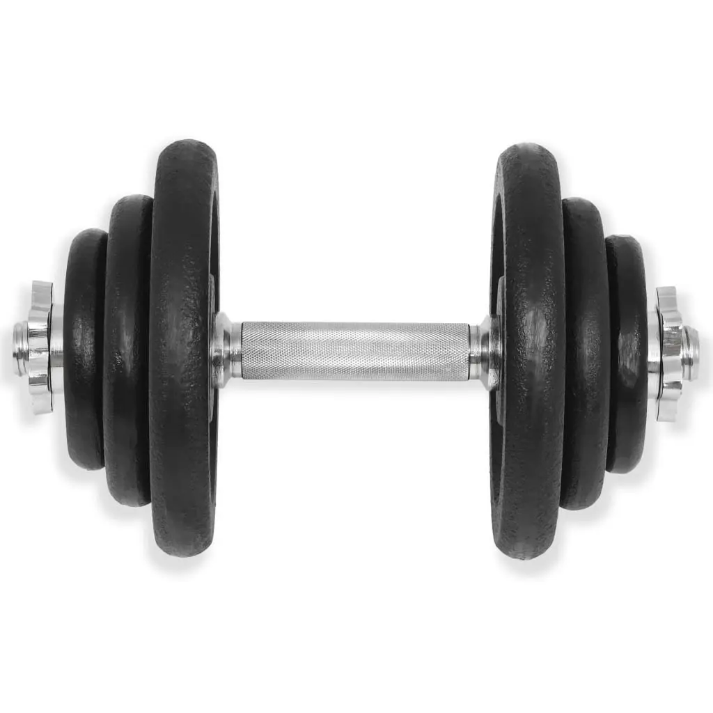 Cast Iron 40kg Dumbbell Set for Home Workouts
