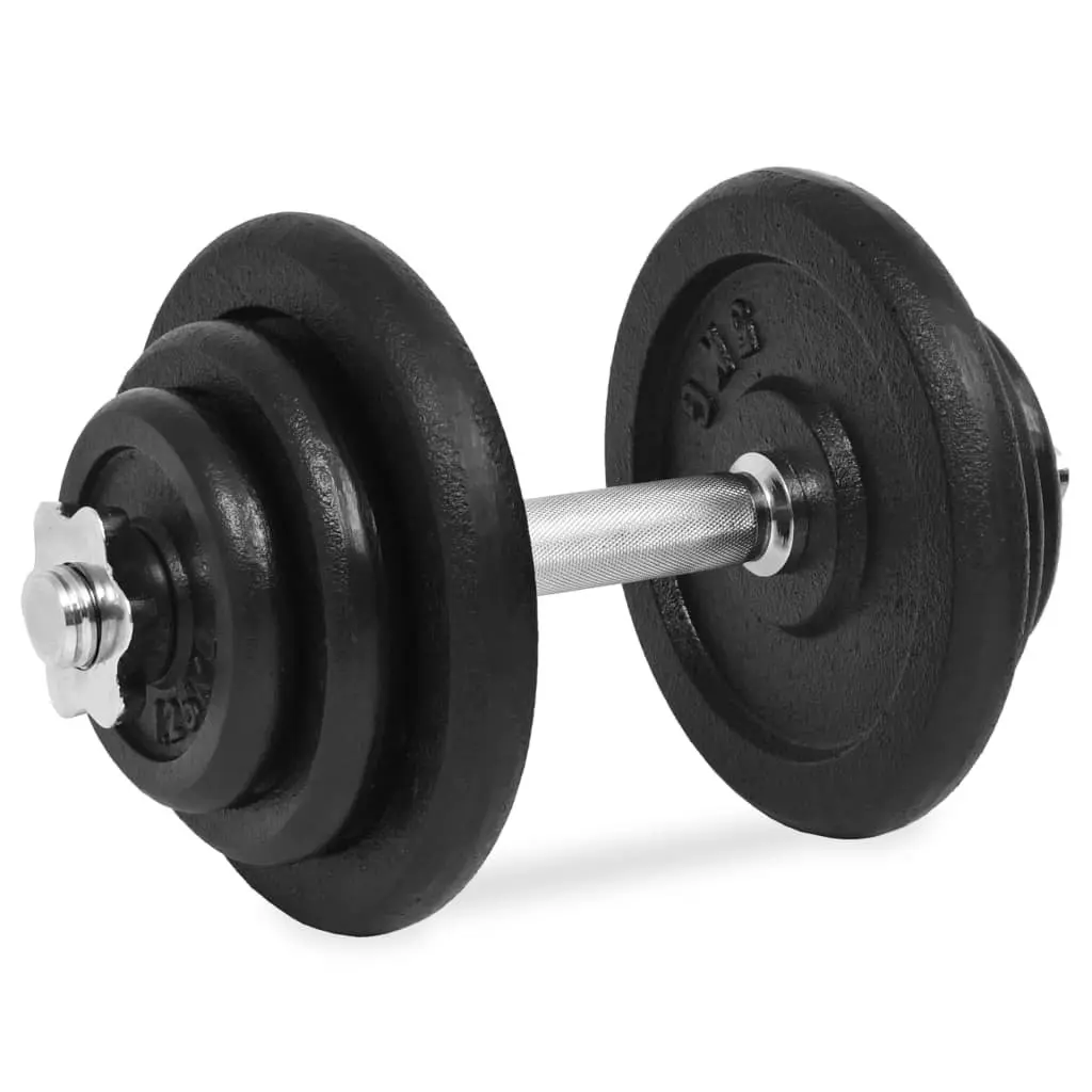 Cast Iron 40kg Dumbbell Set for Home Workouts