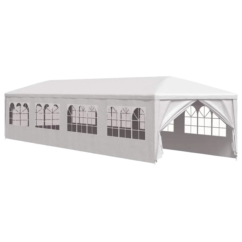 Garden Marquee Polyethylene 3x12m White