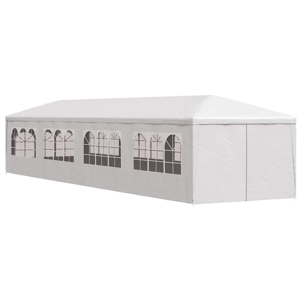 Garden Marquee Polyethylene 3x12m White