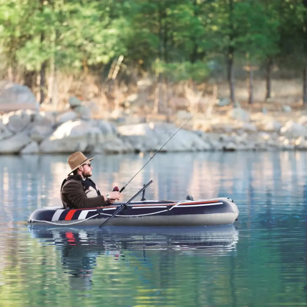 Inflatable Rowing Boat 228cm Blue for 2