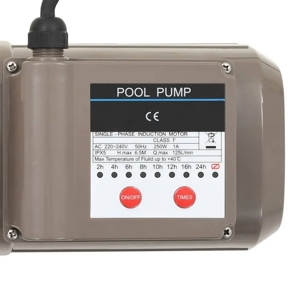 0.25 HP Pool Pump with Timer for Clean Water