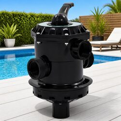 Durable 6-Way Multiport Valve for 1.5" Sand Filters