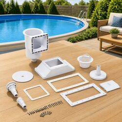 Durable Wide Mouth Pool Skimmer for Above Ground Pools