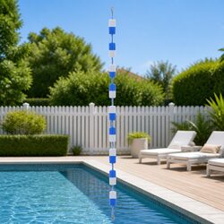 Durable Swimming Pool Safety Divider Rope 6m with Floats