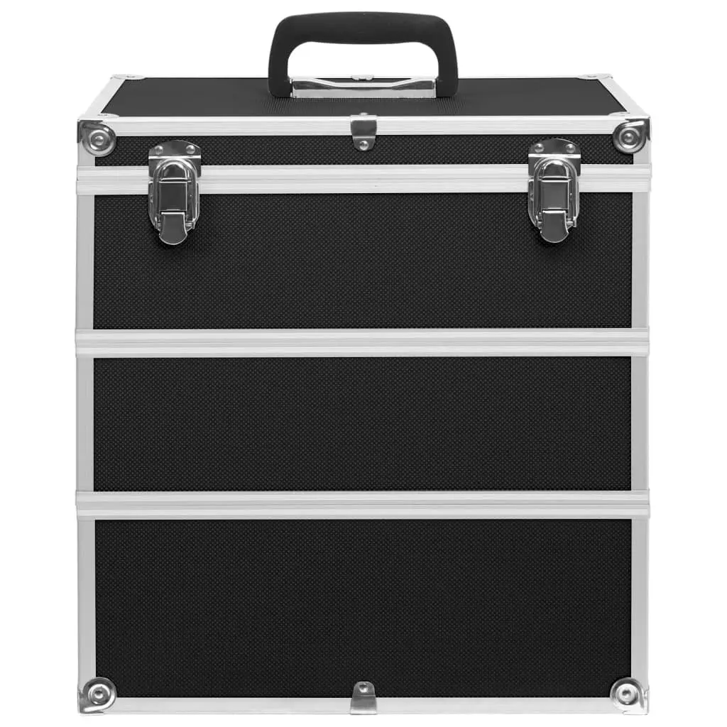 Cosmetics Organizer Black Vanity Box 37x24x40 cm