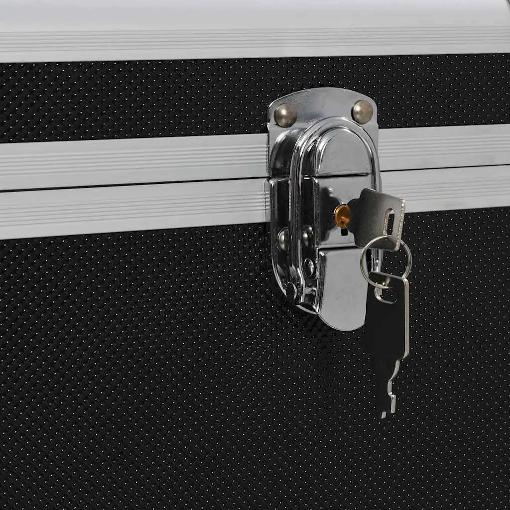 3-Piece Portable Black Aluminium Tool Storage Set