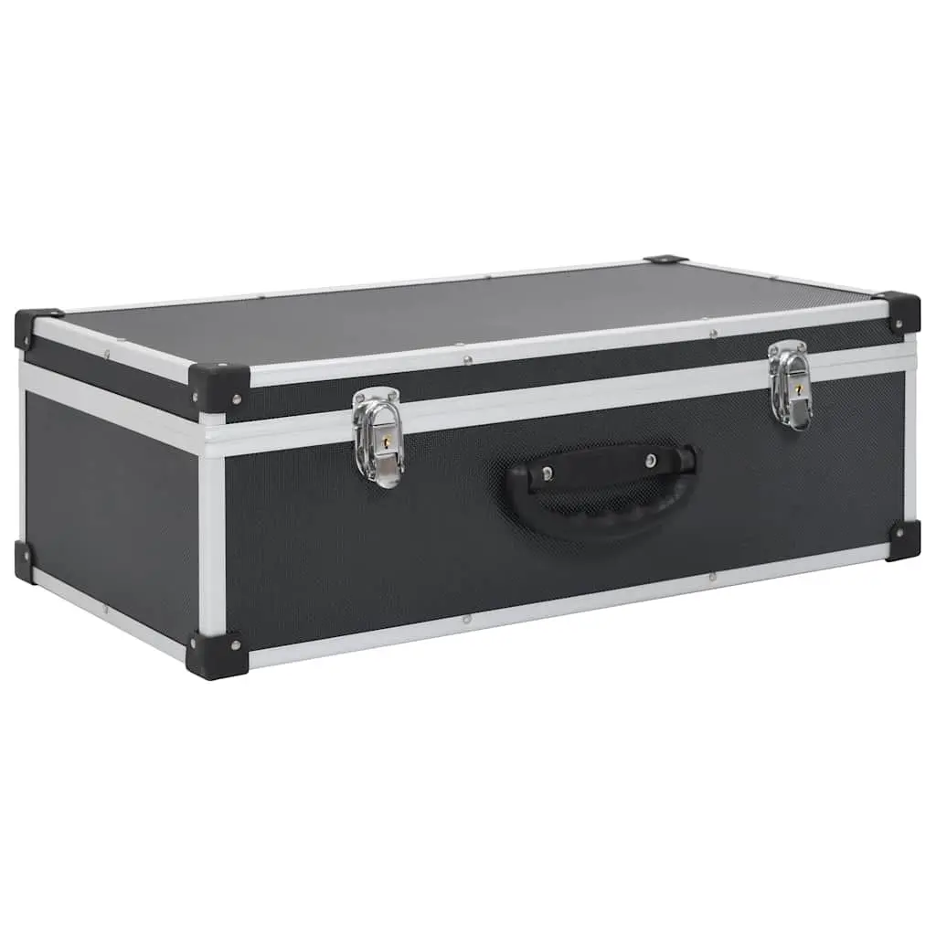 CD Storage Box for 80 Discs with Lock