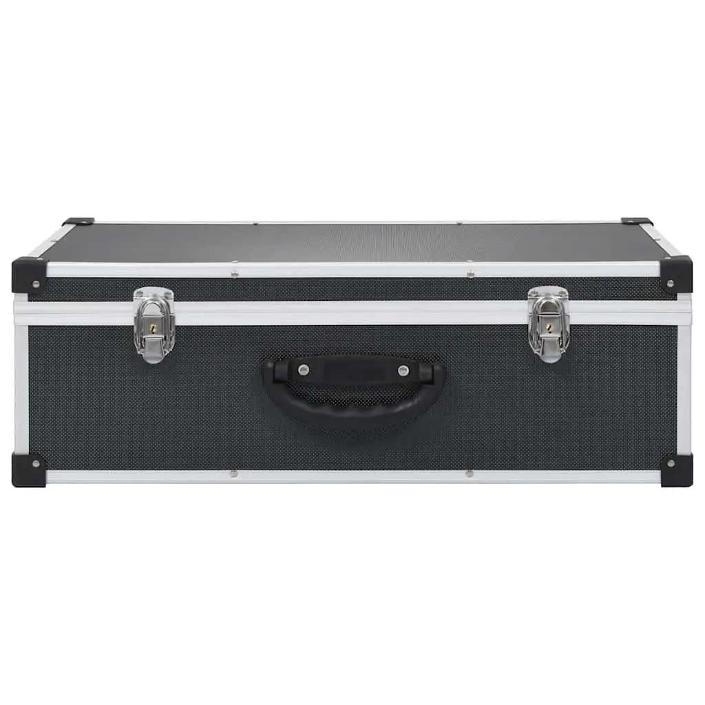 CD Storage Box for 80 Discs with Lock