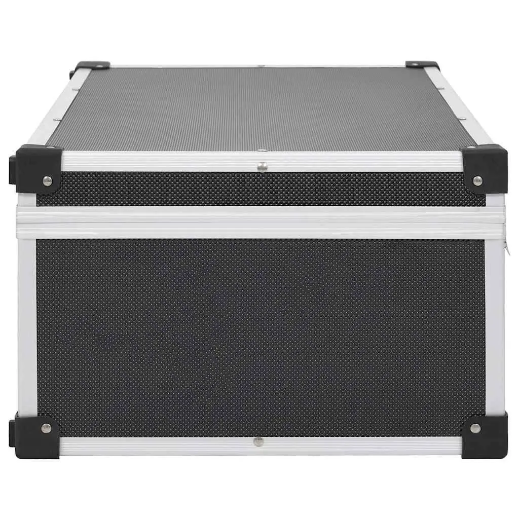 CD Storage Box for 80 Discs with Lock