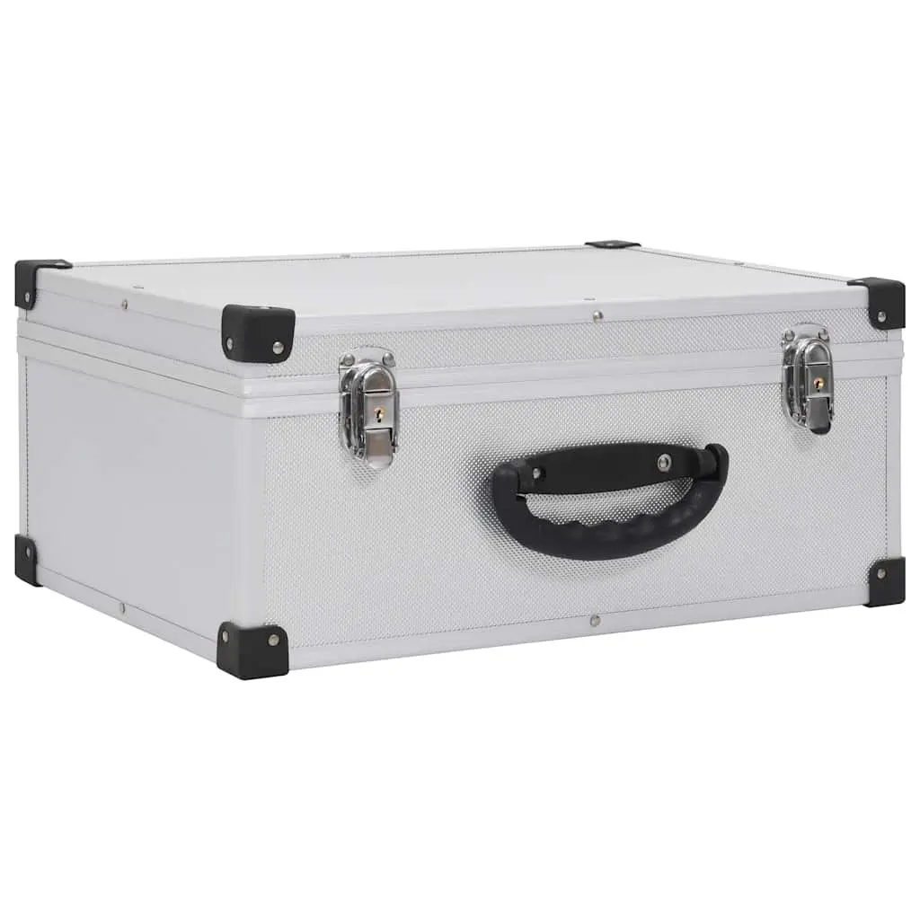 Silver CD Storage Box for 60 Discs