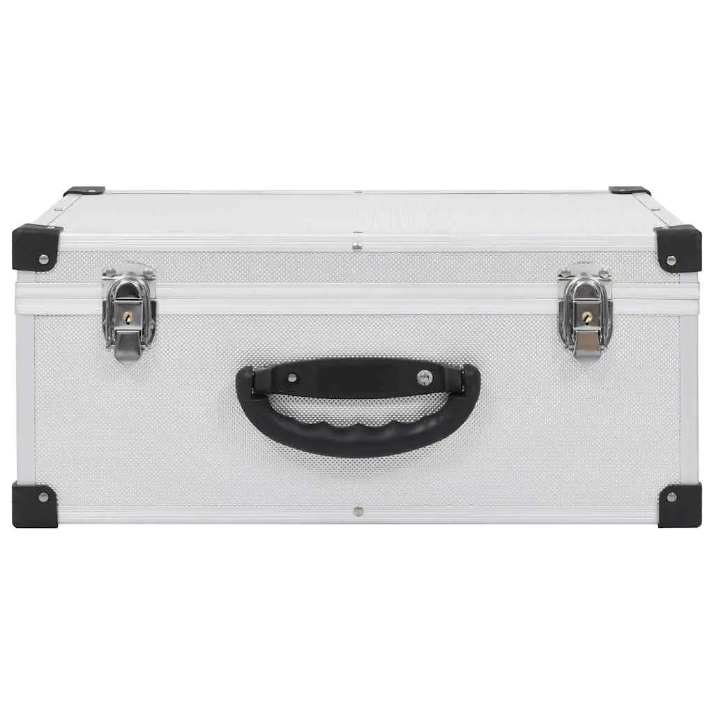 Silver CD Storage Box for 60 Discs