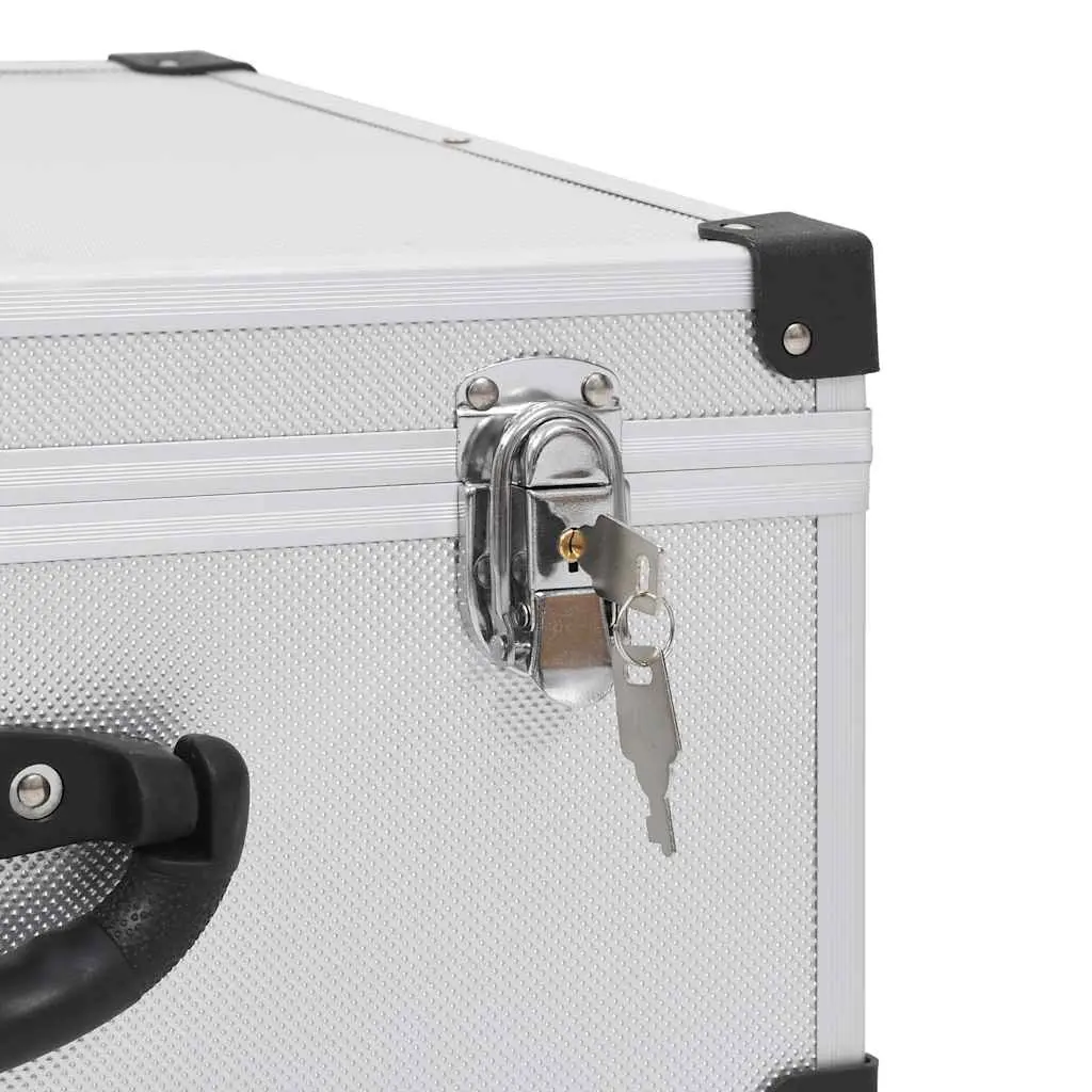 Silver CD Storage Box for 60 Discs
