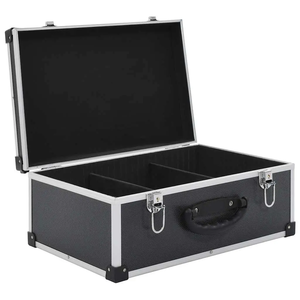 CD Storage Case for 60 CDs with Aluminium Trim