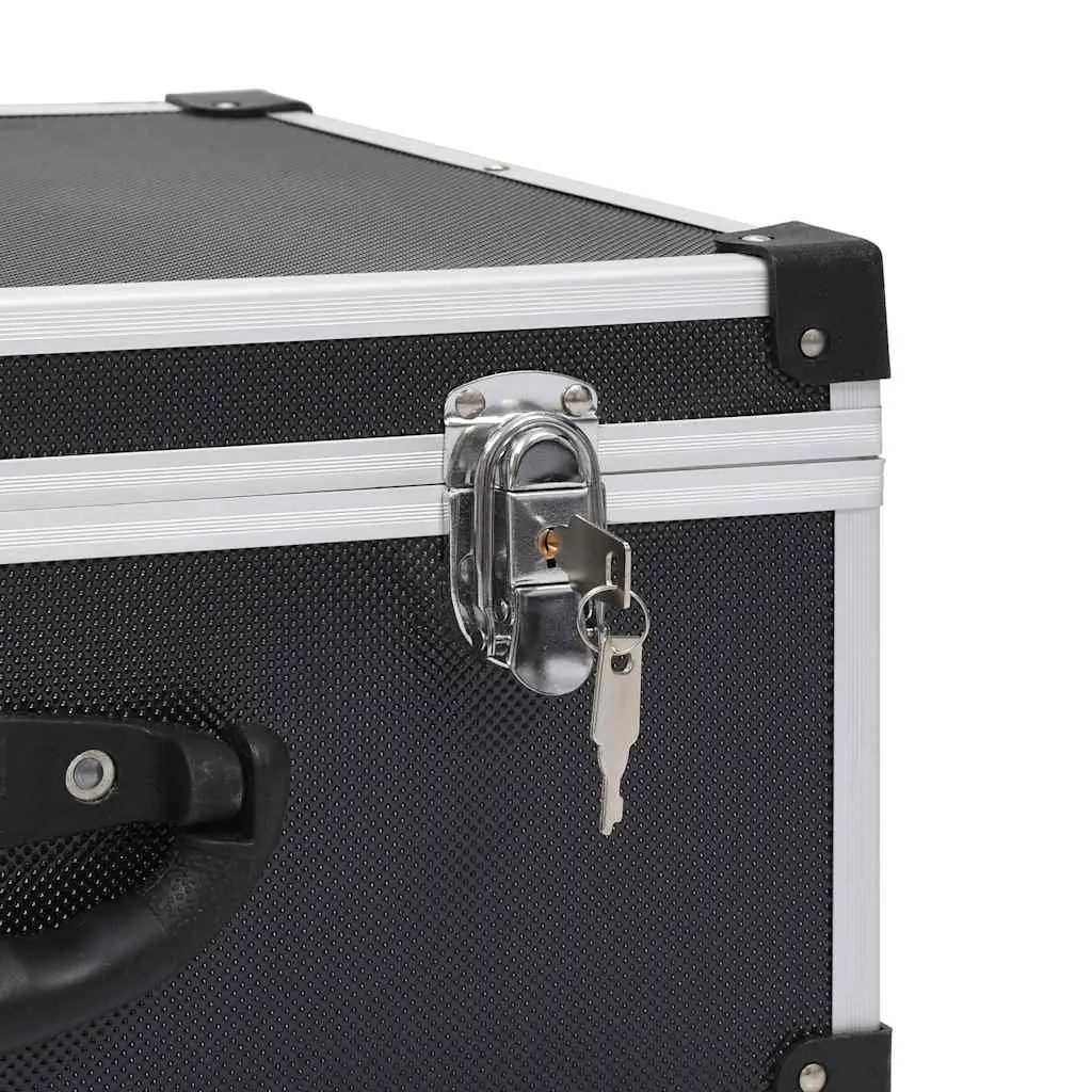 CD Storage Case for 60 CDs with Aluminium Trim