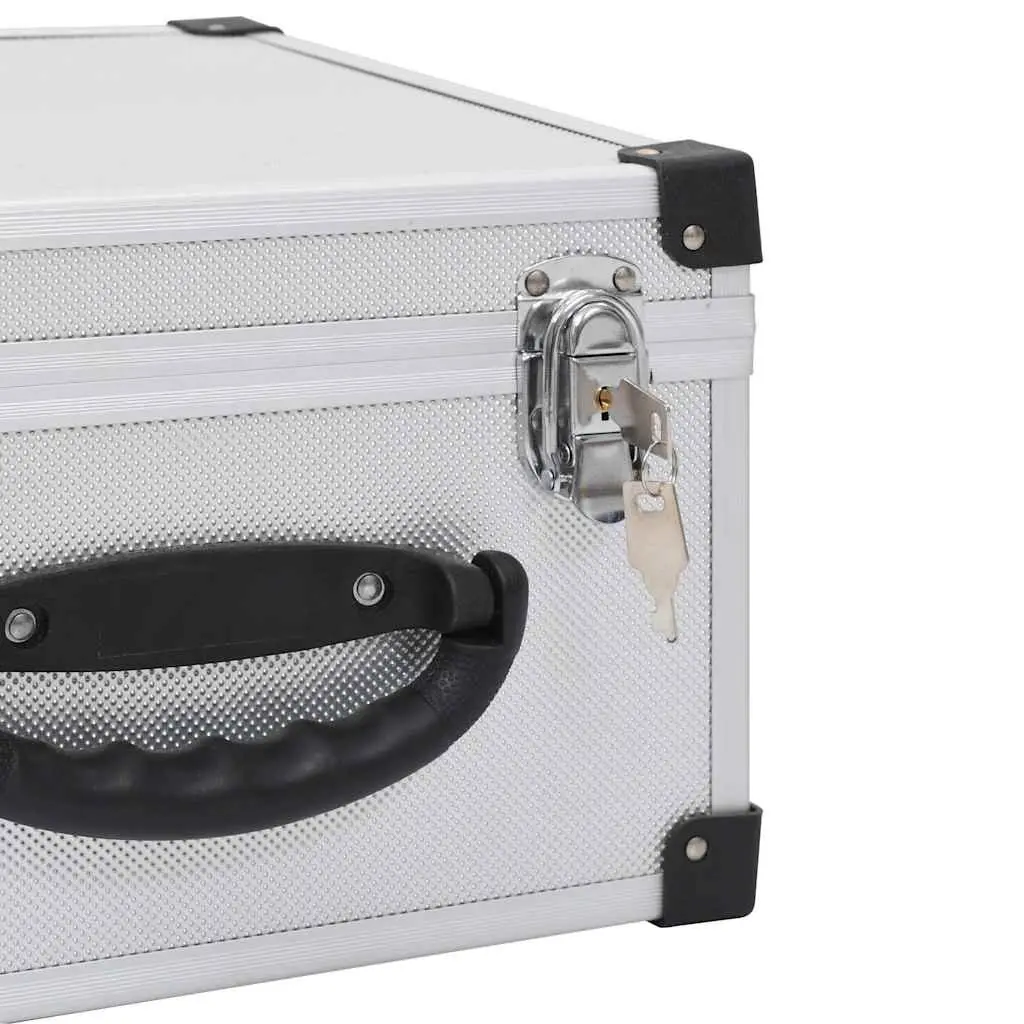 CD Case Organiser for 40 CDs with Lock