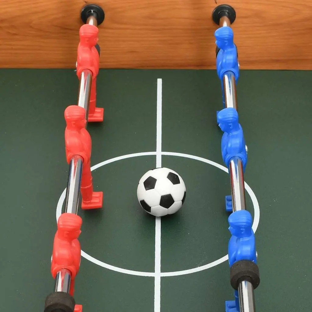 Foosball Table Brown 69x37x62cm Mini Football Game Room Indoor Sport