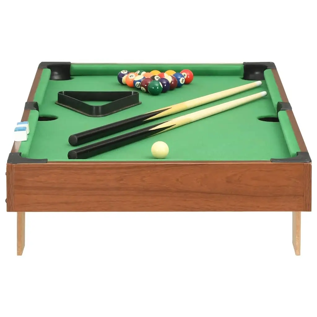 Mini Pool Table 92x52x19cm for Home Use