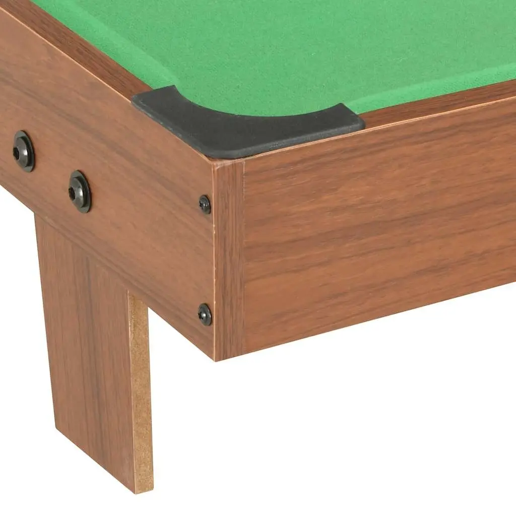 Mini Pool Table 92x52x19cm for Home Use
