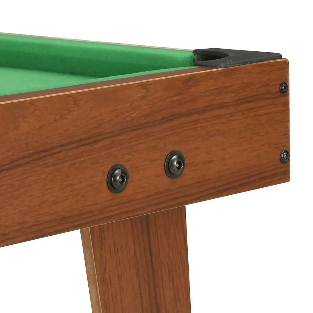 Mini Pool Table 92x52x19cm for Home Use