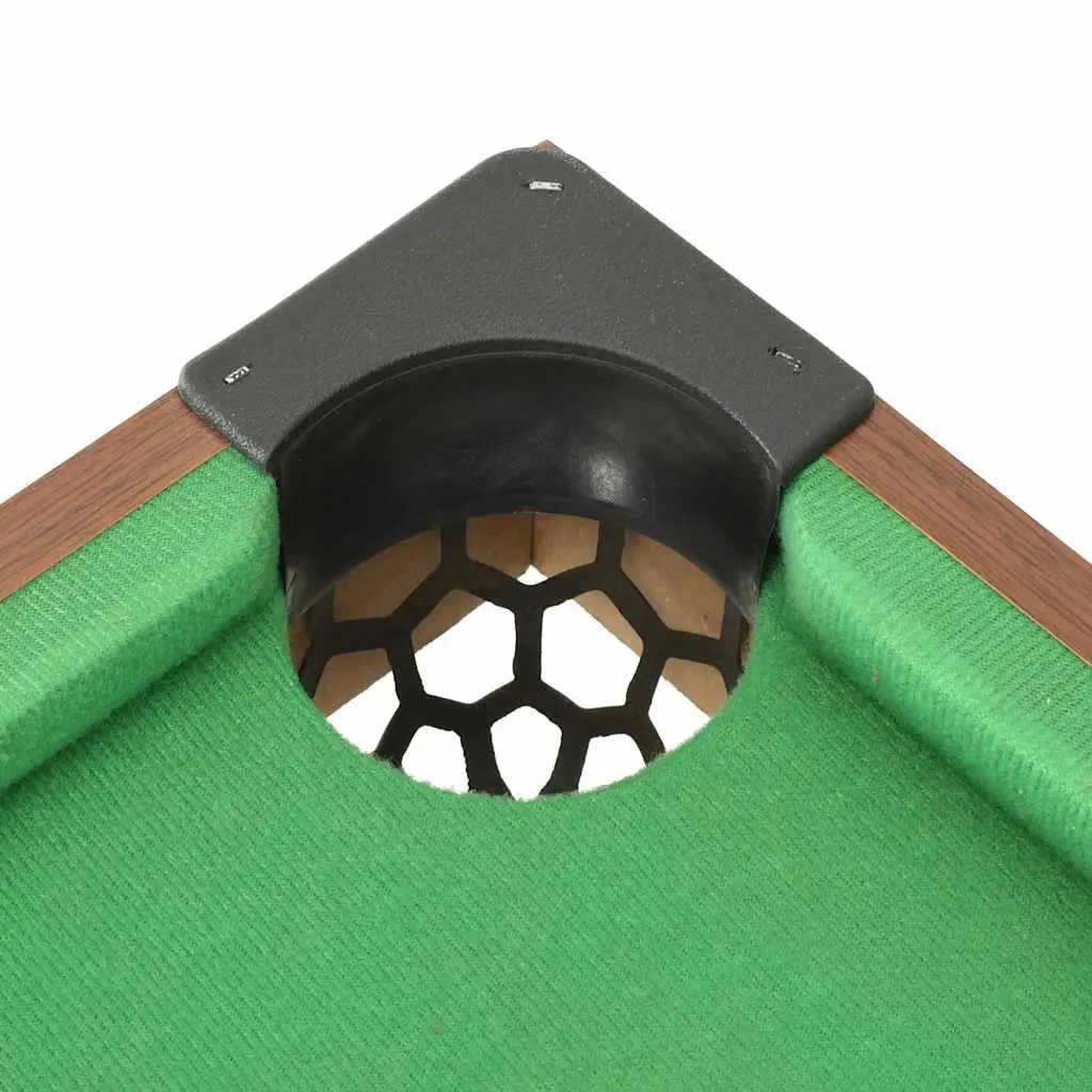 Mini Pool Table 92x52x19cm for Home Use