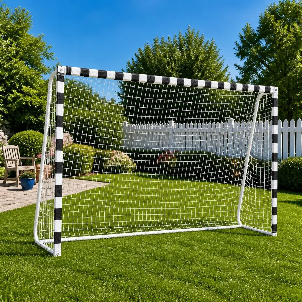 Metal Frame Soccer Goal 300x200x90 cm for Outdoor Fun