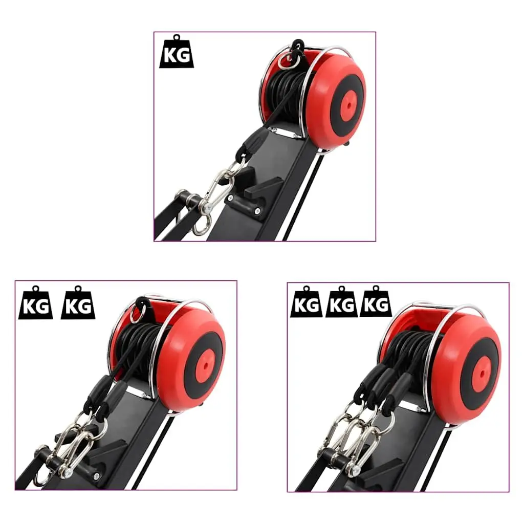 Folding Rowing Machine with Adjustable Resistance