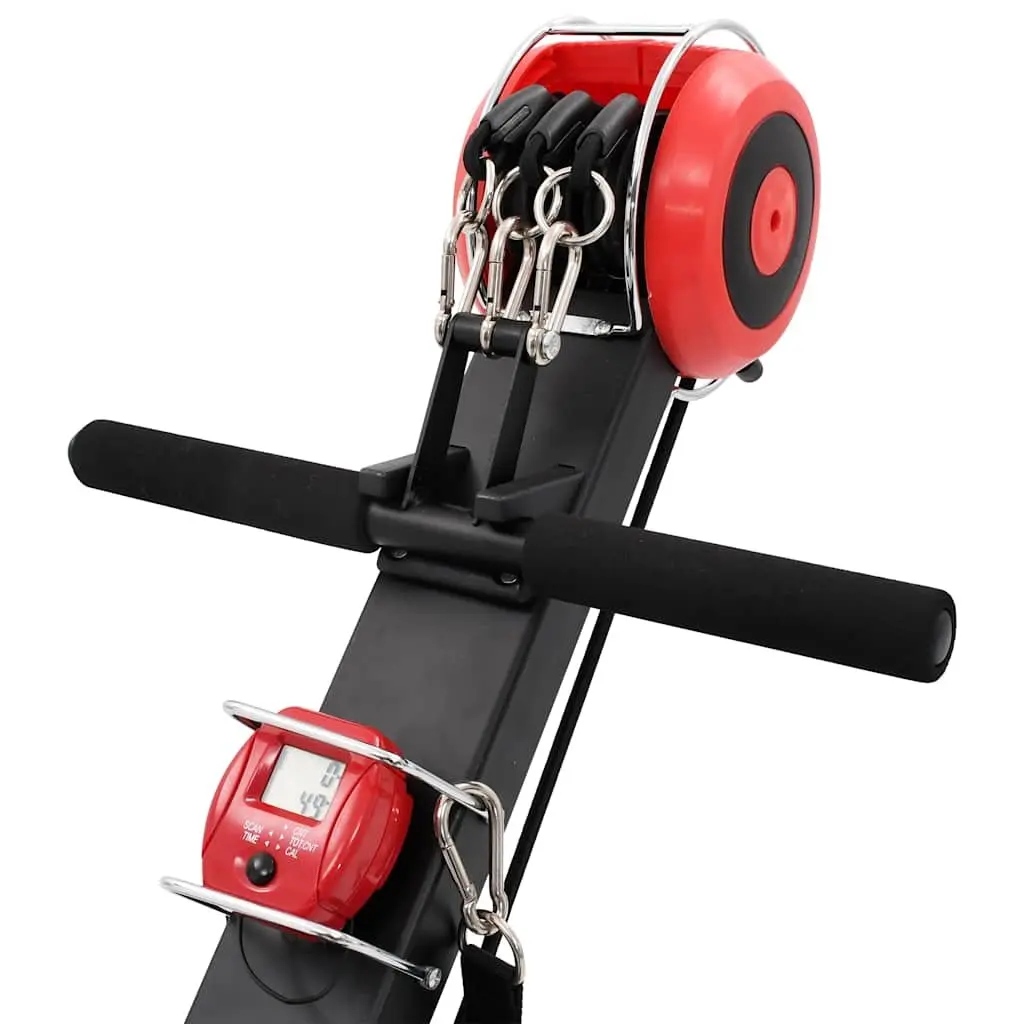 Folding Rowing Machine with Adjustable Resistance