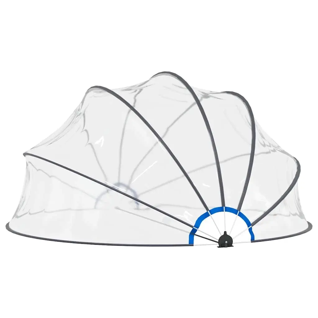 Pool Dome 440x220 cm with Transparent Cover
