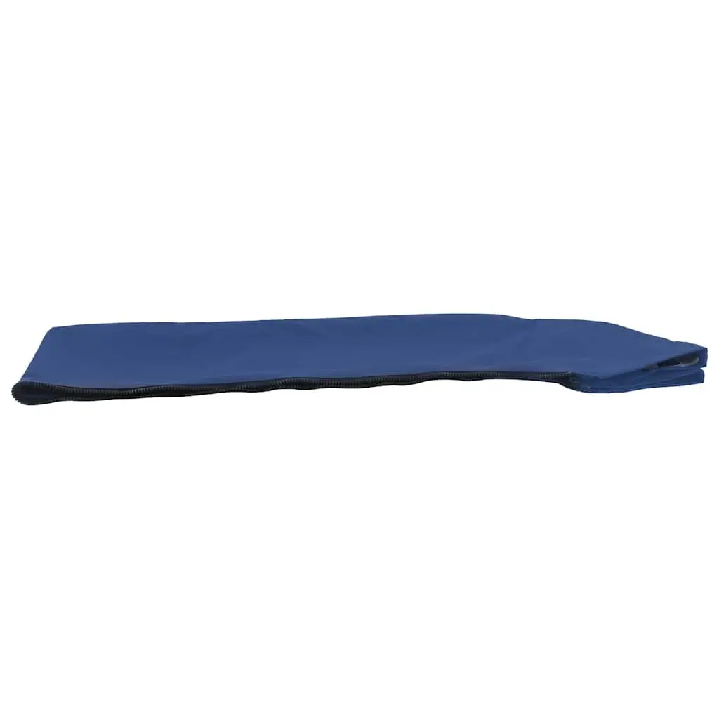 Boat Bimini Top Polyester Adjustable Width 3 Bow Frame Canopy Marine Blue