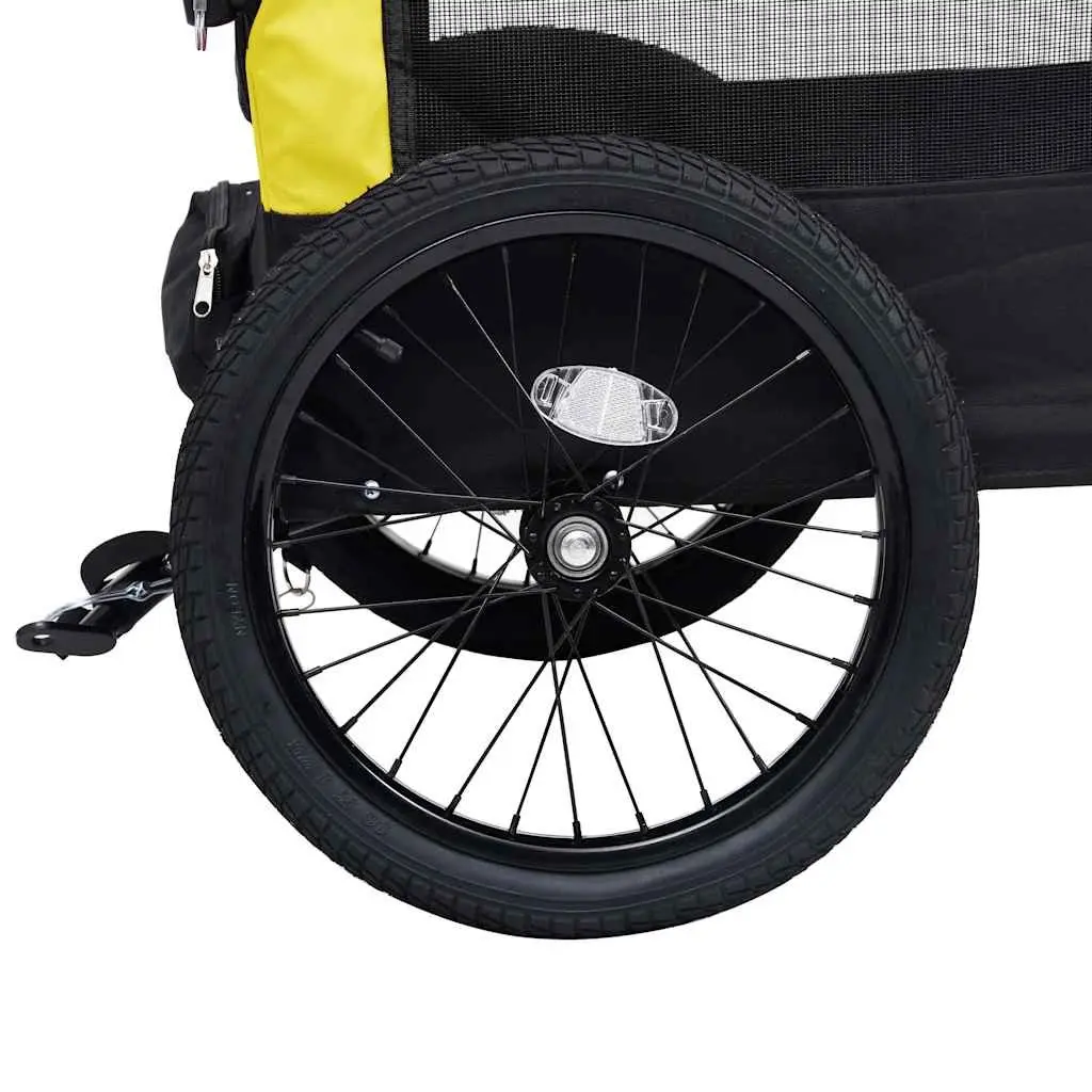 2-in-1 Pet Bike Trailer and Jogging Stroller