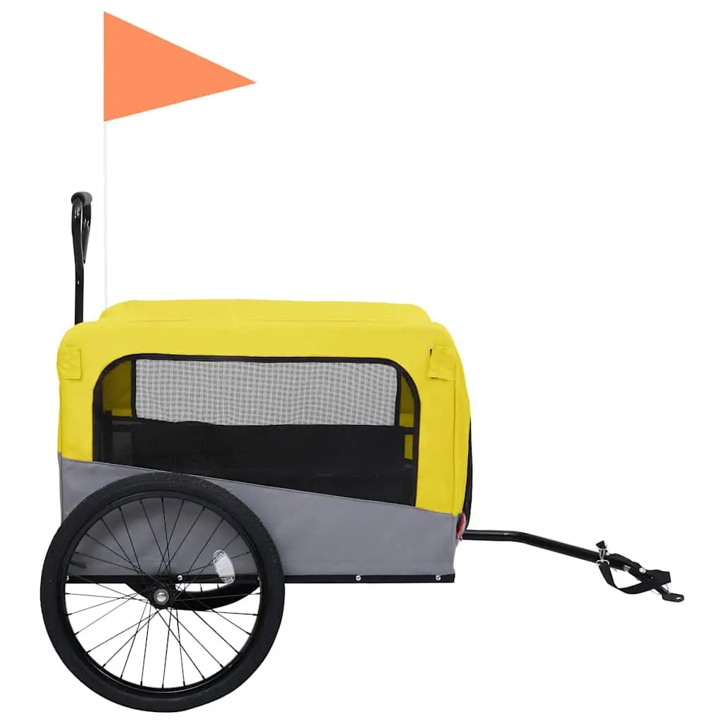 2-in-1 Pet Bike Trailer and Jogging Stroller