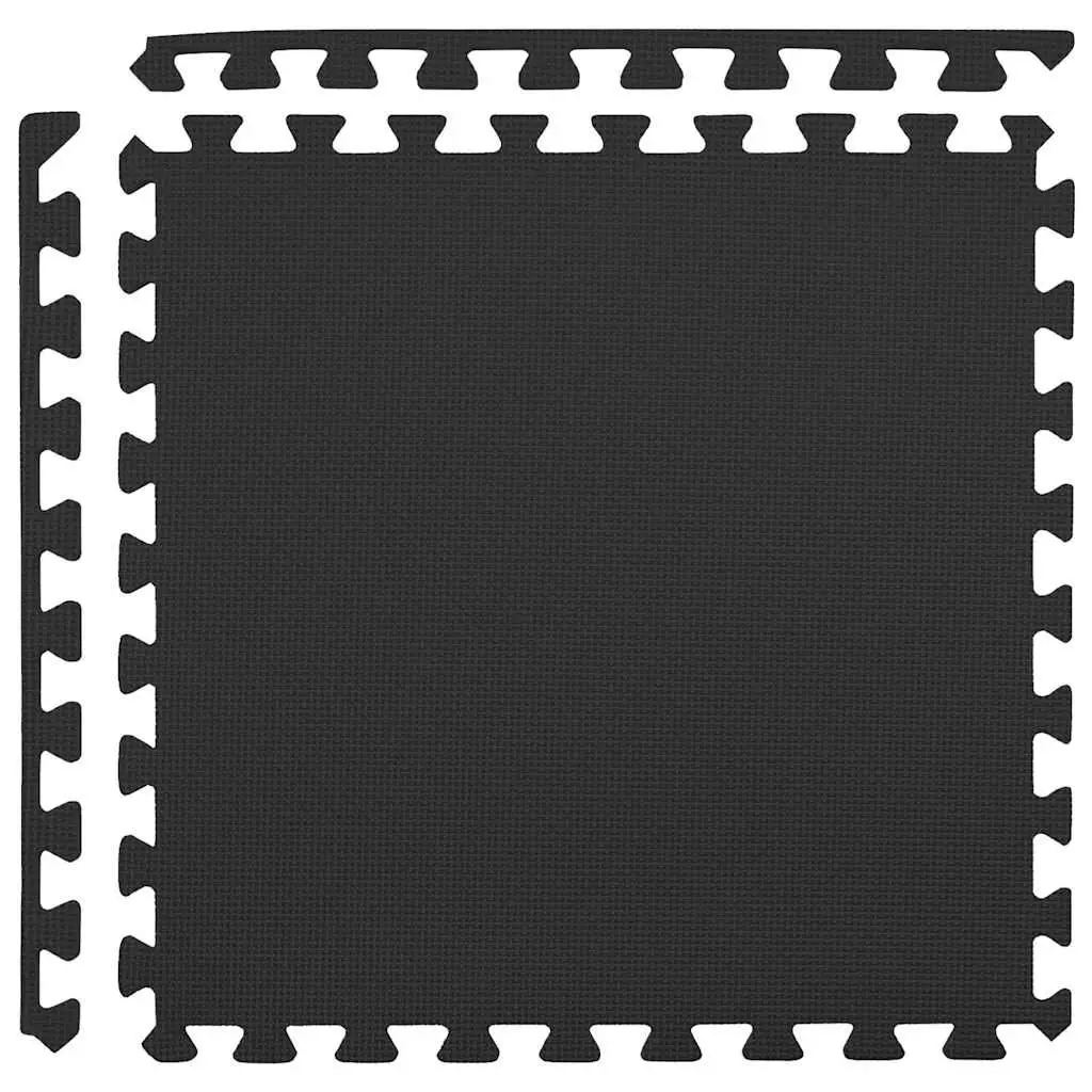 Exercise Floor Mats 6 pcs Puzzle Interlocking Gym Fitness Home Play Area